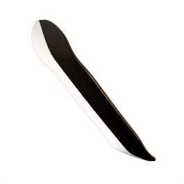 OUDE SCHOOL ZWART EN WITTE DECK SKATEBOARD