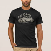 Oude schoolauto t-shirt (Voorkant)