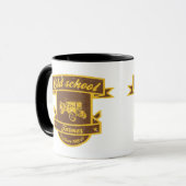 Oude schoolboer mok (Voorkant links)