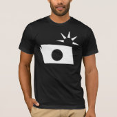 Oude schoolcamera t-shirt (Voorkant)