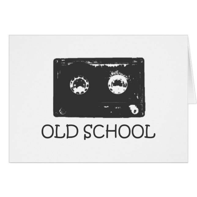 Oude schoolcassette! (Voorkant Horizontaal)