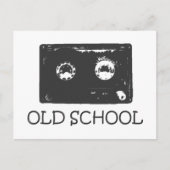 Oude schoolcassette! briefkaart (Voorkant)