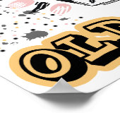 oude schoolcassette poster (Hoek)