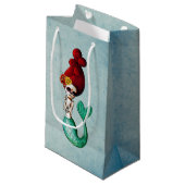 Oude schooldag van de dode zeemeermin klein cadeauzakje (Voorkant Gekanteld)