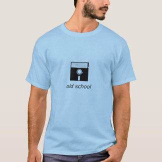 oude schooldiskette t-shirt