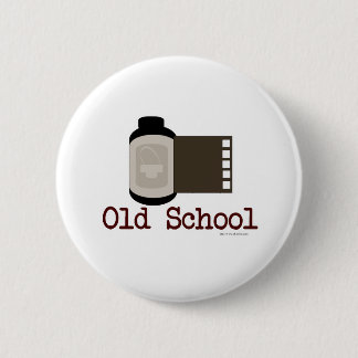 Oude schoolfilmpje ronde button 5,7 cm