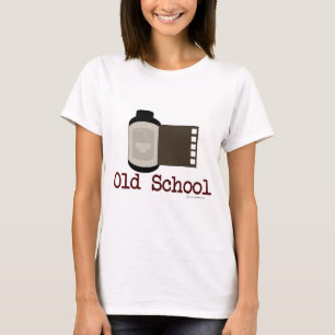 Oude schoolfilmpje t-shirt