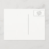 Oude schoolfoto's Sla het datum Briefkaart op | Mi (Achterkant)