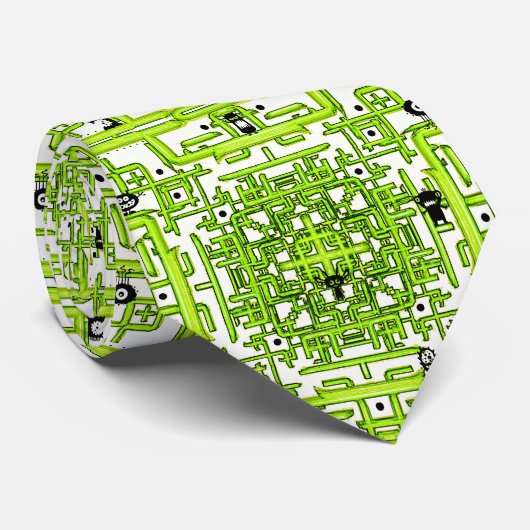 Oude schoolgame Necktie Stropdas (Opgerold)