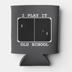 Oude schoolgamer blikjeskoeler