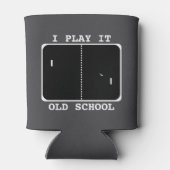 Oude schoolgamer blikjeskoeler (Achterkant)