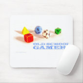 Oude schoolgamer Mousepad Muismat (Met muis)