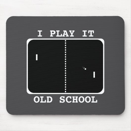 Oude schoolgamer muismat (Voorkant)