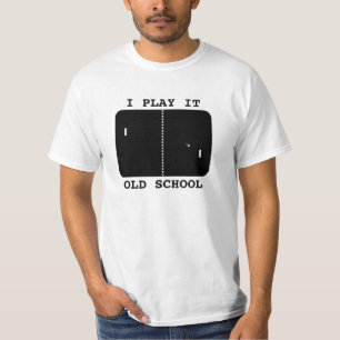 Oude schoolgamer t-shirt