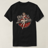 Oude schoolgarage t-shirt (Design voorkant)
