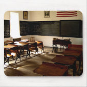 oude schoolkamer muismat (Voorkant)