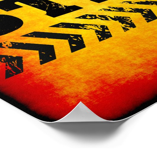 Oude schoolkracht poster (Hoek)