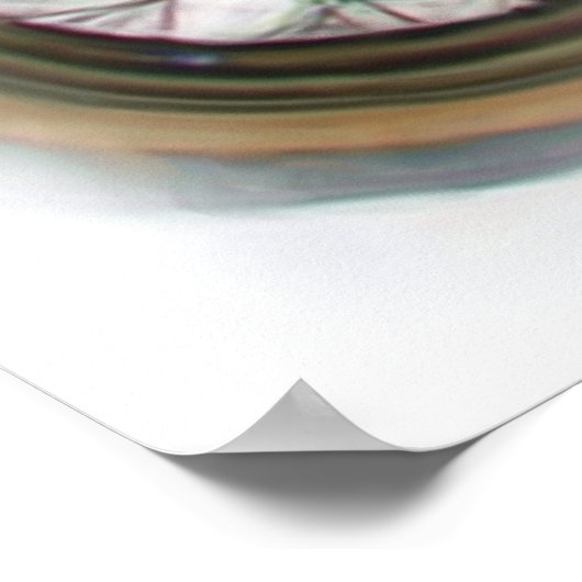 oude schoolkunst afdrukken poster (Hoek)