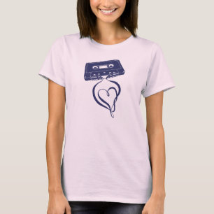 Oude schoolmixtape Love T-Shirt