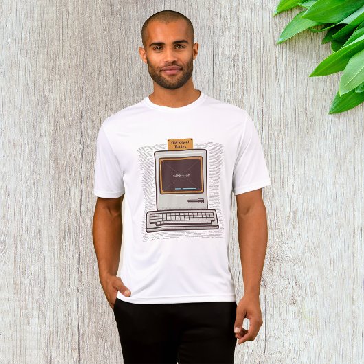 Oude Schoolregels Retro computerspel Game Over T-shirt