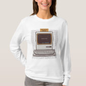 Oude Schoolregels Retro computerspel is voorbij T-shirt (Voorkant)