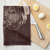 Oude Schoolroute 66 Theedoek (Quarter Fold)