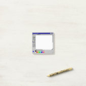 Oude schoolschilder Windows Schermadvertentie Post-it® Notes (Op bureau)