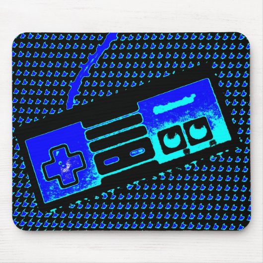 oude schoolspelcontroller muismat (Voorkant)