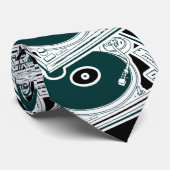 Oude schoolwas / Platenspeler Stropdas (Opgerold)