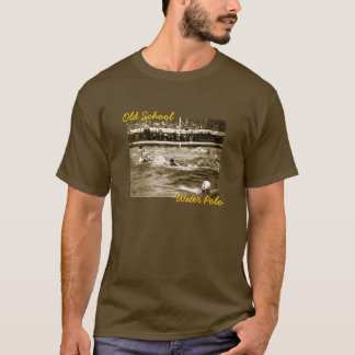Oude schoolwaterpoloos t-shirt