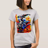 Oude schoonheid - Abstracte kunst T-shirt (Voorkant)