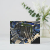 Oude schoonheid briefkaart (Staand voorkant)