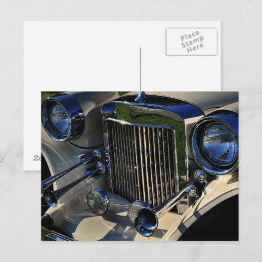 Oude schoonheid briefkaart (Voorkant / Achterkant)