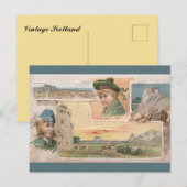 Oude Schotland Briefkaart (Voorkant / Achterkant)