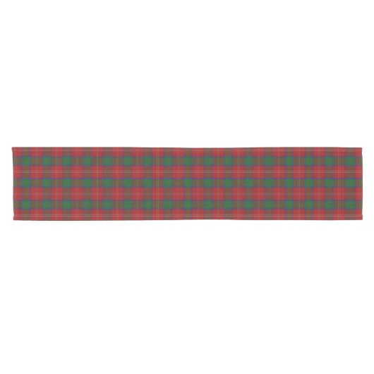 Oude Schotse Clan Chisholm Tartan Plaid Korte Tafelloper (Horizontaal)