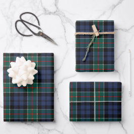Oude Schotse Clan Colquhoun Tartan Plaid Inpakpapier Vel