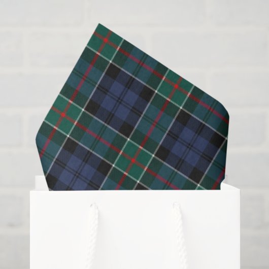 Oude Schotse Clan Colquhoun Tartan Plaid Tissuepapier (Cadeauzakje)