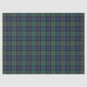 Oude Schotse Clan Colquhoun Tartan Plaid Tissuepapier (Voorkant)