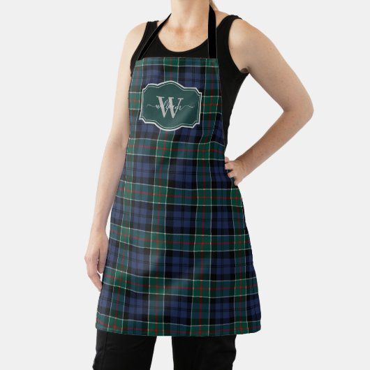 Oude Schotse Clan Colquhoun Tartan Schort (Insitu)