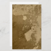 Oude  schrijfbenodigdheden met een slecht uiterlij briefpapier (Voorkant / Achterkant)