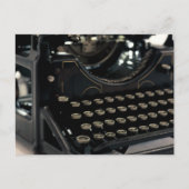 Oude schrijfmachine briefkaart (Voorkant)