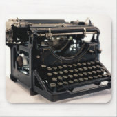 Oude schrijfmachine muismat (Voorkant)