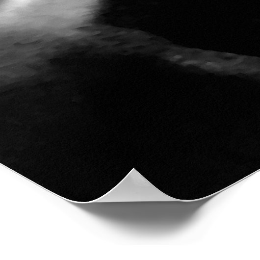 Oude schrijfmachine poster (Hoek)