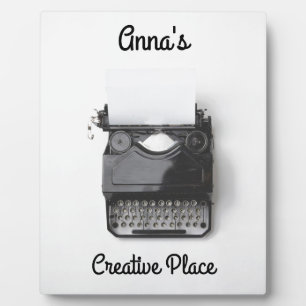 Oude schrijfmachine voor auteur, journalist, blogg fotoplaat