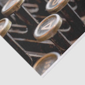 Oude  schrijfmachinesleutels 10 lb weefselpapier tissuepapier (Detail)