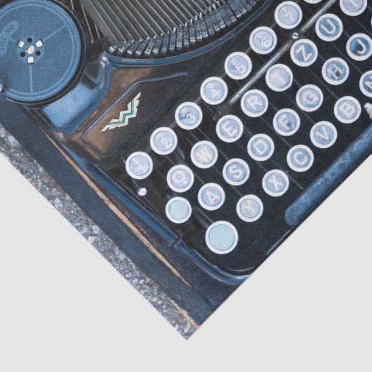 Oude schrijfmachinesleutels 10 lb weefselpapier tissuepapier (Detail)