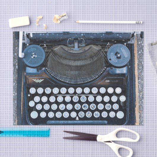 Oude schrijfmachinesleutels 10 lb weefselpapier tissuepapier (Craft)