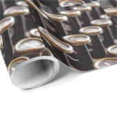 Oude schrijfmachinesleutels inpakpapier (Rol Hoek)