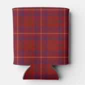 Oude Schrik Roos Modern Red Tartan Blikjeskoeler (Achterkant)