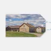 Oude Schuren Cadeaulabel (Voorkant (Horizontaal))